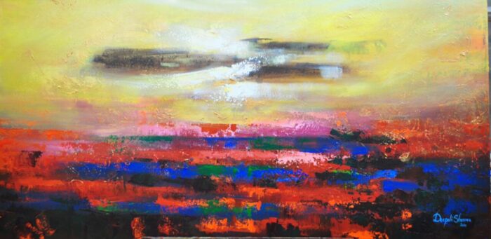 abstract landscape by deepali sharma